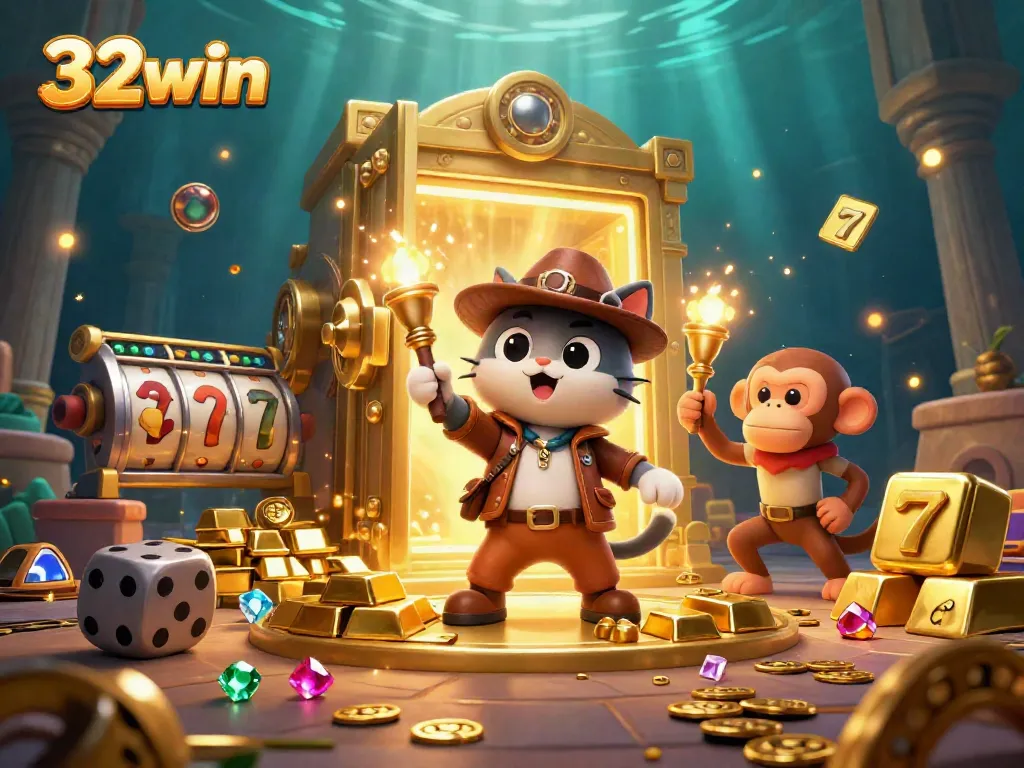 Participate in the thrilling adventures of 32win while exploring imaginative casino treasures!
