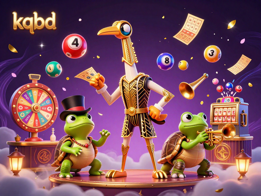 Engage with live kqbd results and vibrant lottery scenes in 8K detail, showcasing dynamic gaming elements.