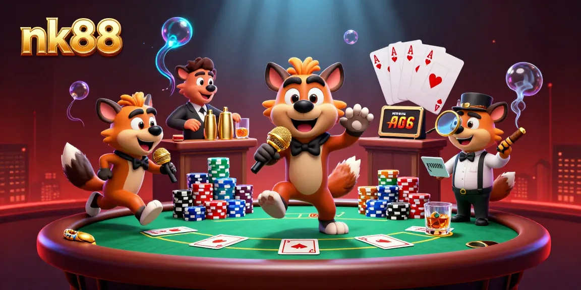 Experience thrilling casino moments at nk88 with hilarious hyena hosts and vibrant gameplay.