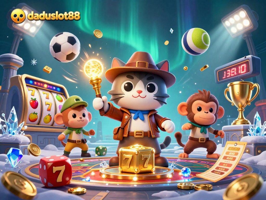 Menangkan permainan dengan daduslot88, menjelajahi artefak kasino emas di dunia virtual.