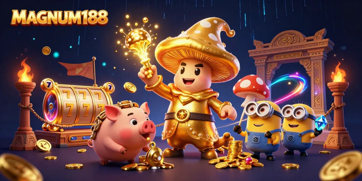 Win big with MAGNUM188's slot adventures featuring magical characters and treasures.