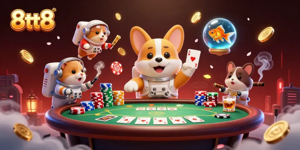 Engage with thrilling 8tt8 gaming adventures inside a cosmic casino atmosphere.