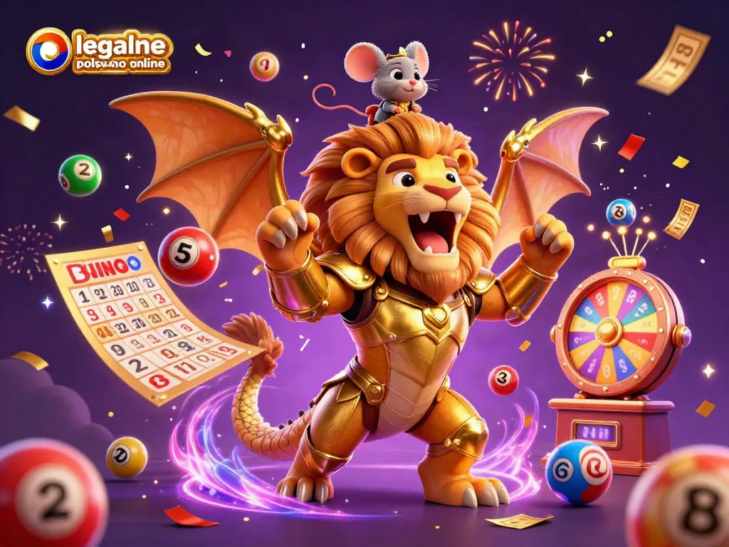 Experience the thrill of legalne polskie kasyno online with exciting game elements and vibrant characters in action.
