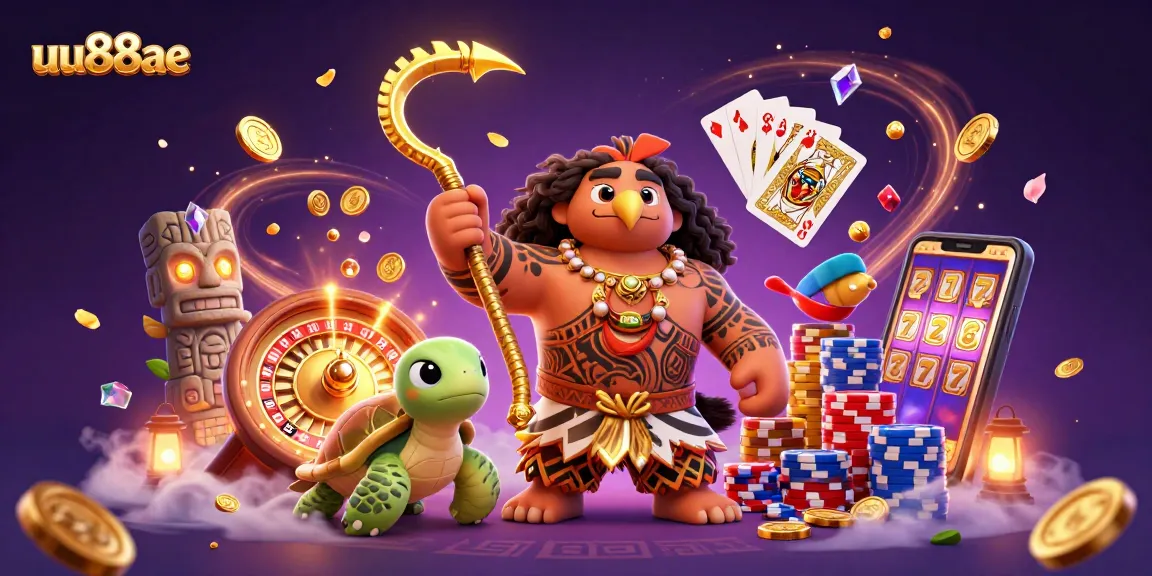 Engage in thrilling gambling with uu88ae, featuring exciting characters and dynamic casino elements.