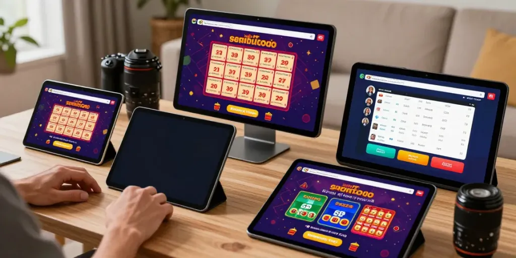 Pengguna seributoto berinteraksi dengan platform togel online dalam suasana yang nyaman.