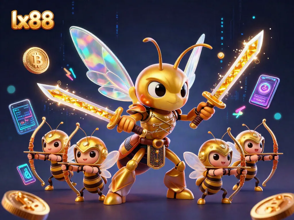 Engage in thrilling gameplay with lx88 at dynamic casino tables showcasing 3D characters and crypto elements.