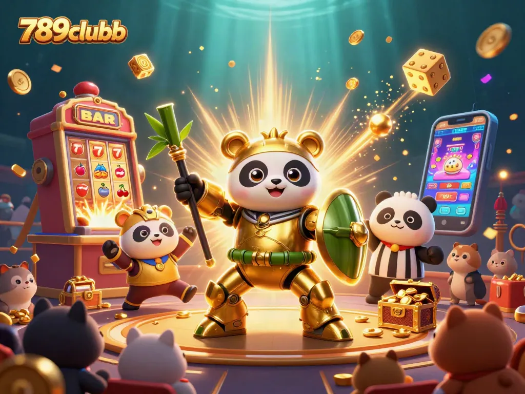 Experience exciting gameplay with 789clubb featuring a dynamic scene of casino action and vibrant 3D elements.