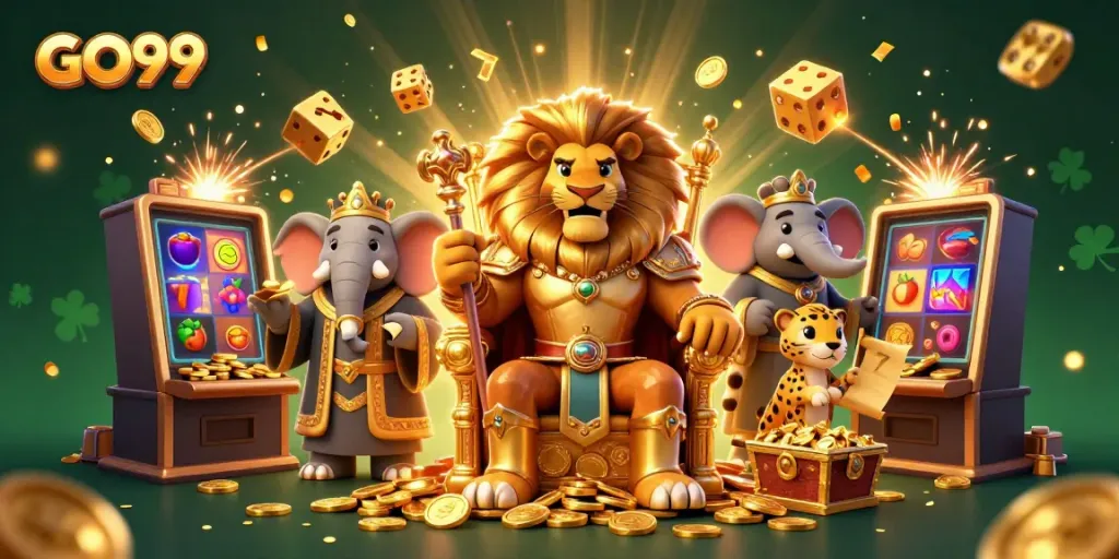 Engage in exciting gameplay at GO99 featuring thrilling characters and rich casino elements.