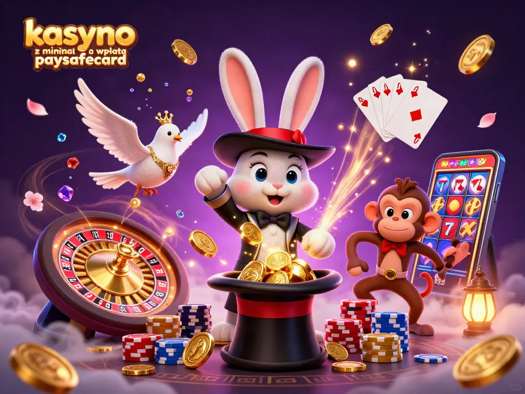 Experience exhilarating gameplay with kasyno z minimalna wpłata paysafecard, featuring enchanting characters and casino elements.