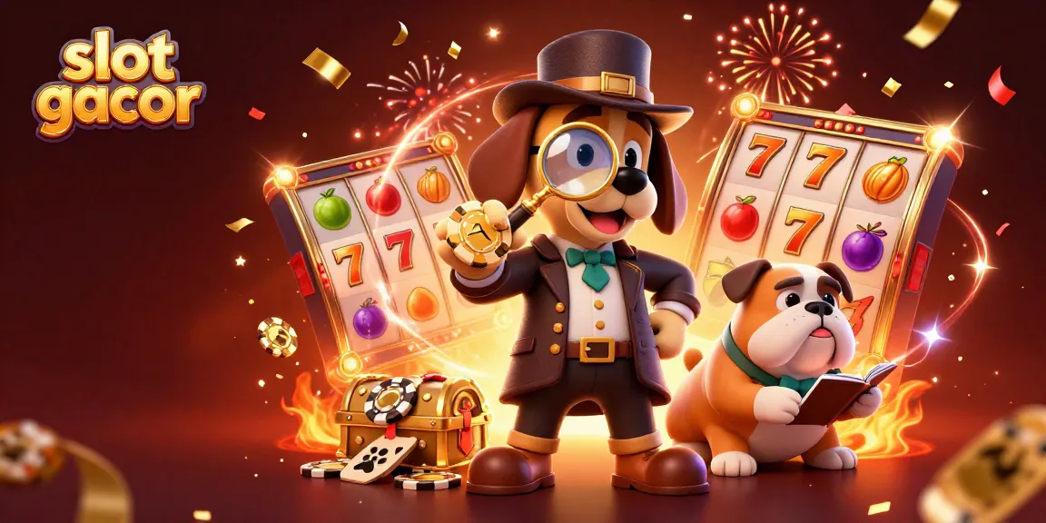 Spin the reels for slots gacor and uncover hidden treasures with a detective's keen eye!
