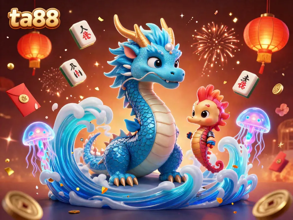 Engage in exciting games at ta88 with vibrant scenes featuring majestic sea creatures and casino elements.