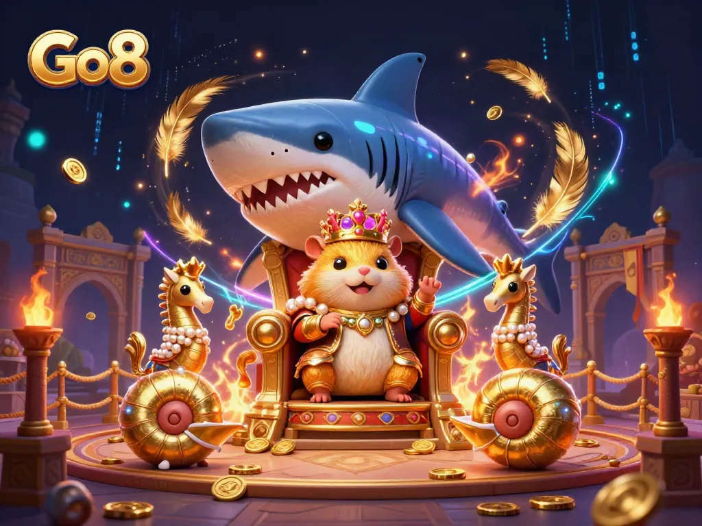 Engage in thrilling gameplay and explore Go8 casino adventures featuring vibrant characters and gaming elements.