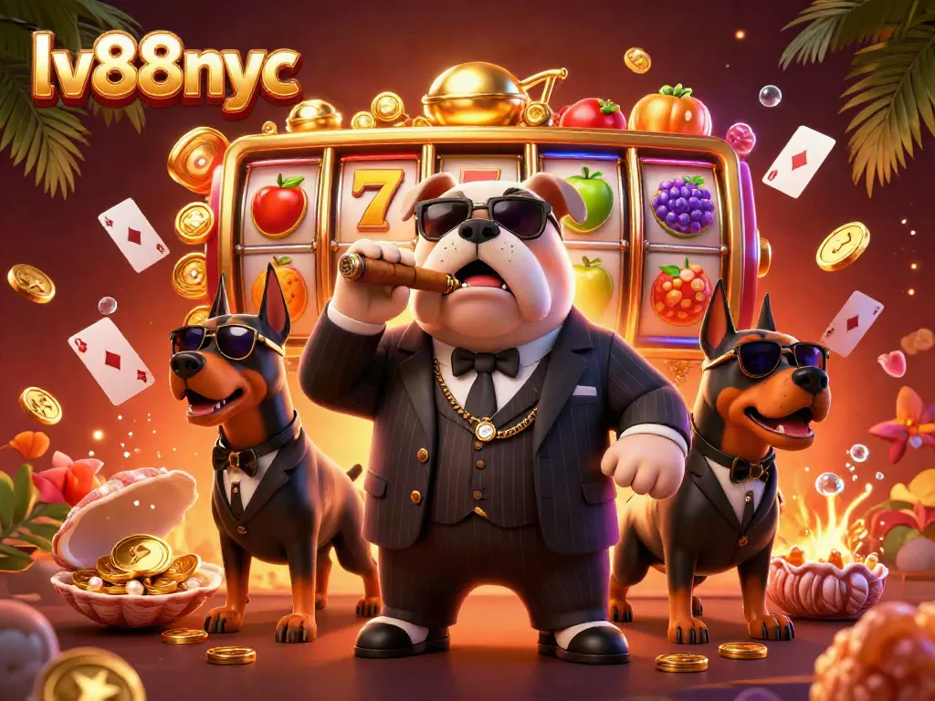 Engage in thrilling slots at lv88nyc featuring vibrant 3D characters and dynamic casino elements.