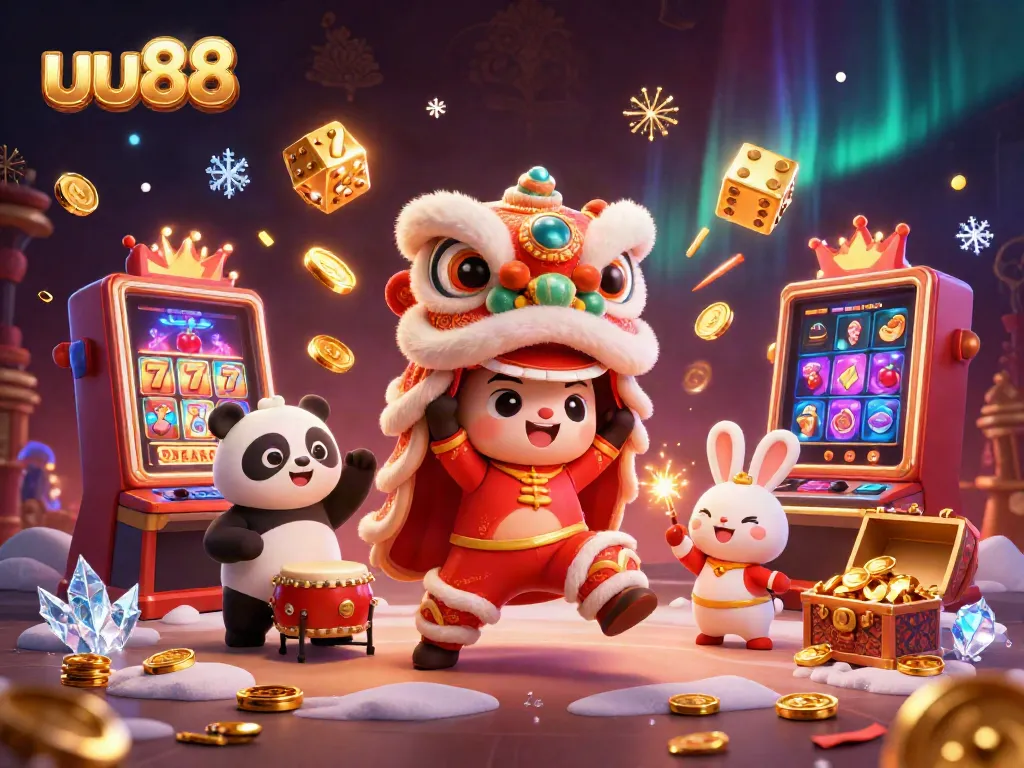 Experience the festive fun at uu88 with an exciting lion dance, dynamic slots, and more!