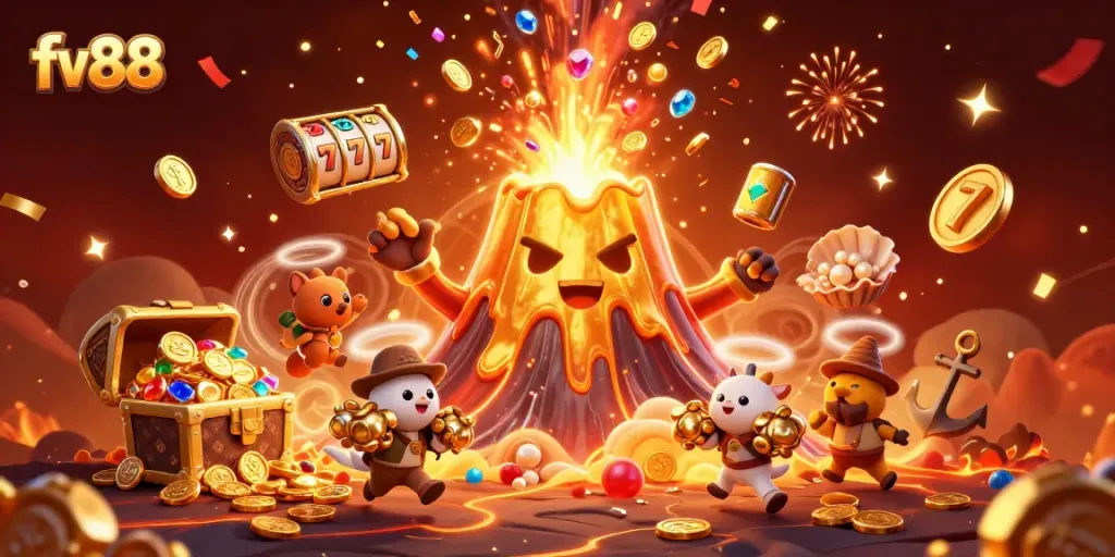 Experience exhilarating wins with fv88 at a vibrant casino adventure overflowing with treasures and excitement.
