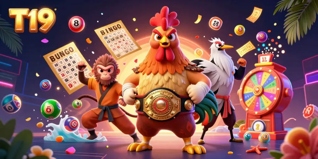 Engage with T19 and experience dynamic gameplay with colorful elements and exciting characters.