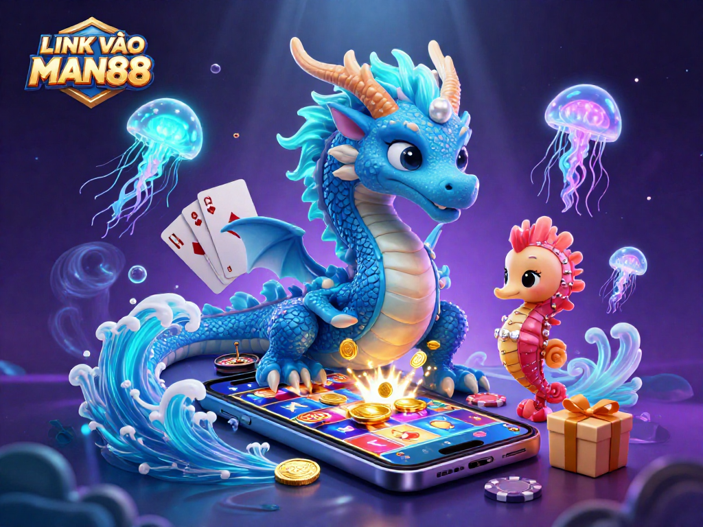 Engage with the exciting LINK VÀO MAN88 featuring dazzling 3D characters, colorful slot games, and immersive casino elements.