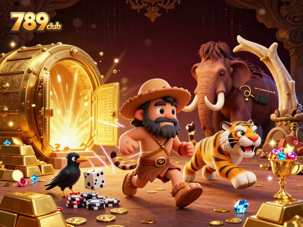 Experience thrilling games at 789club with a dynamic prehistoric casino vibe