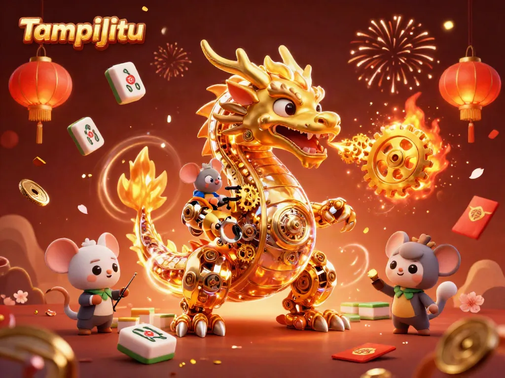 Experience thrilling wins at Tampiljitu with a mystical dragon and magical casino elements.