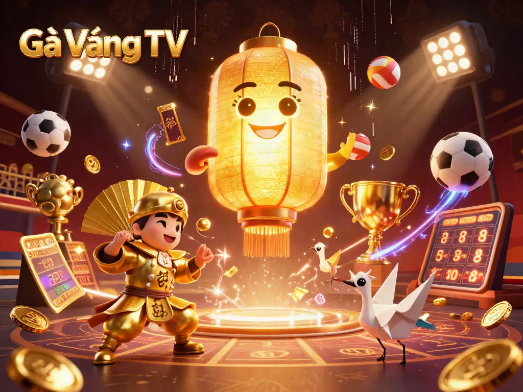Experience thrilling sports betting action at Gà Vàng TV with dynamic features and engaging visuals.