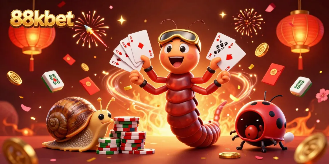 Engage with 88kbet's vibrant casino scene featuring animated characters and exciting game elements.