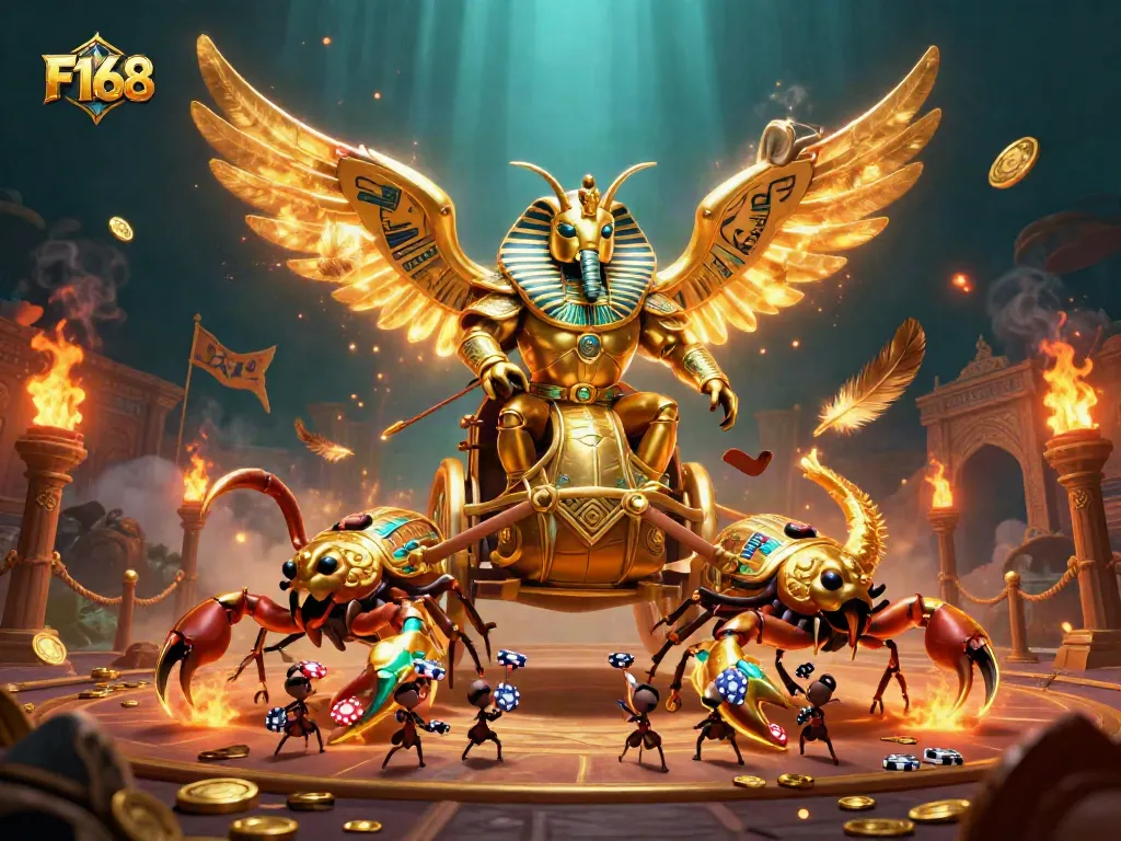 F168 reveals thrilling online gaming adventures featuring golden elements and dynamic characters.