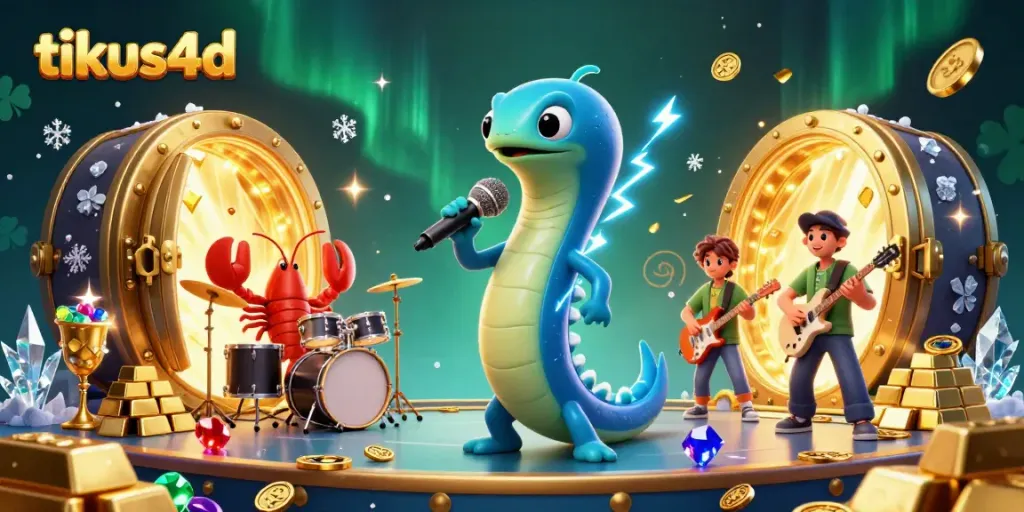 Mengganti permainan di tikus4d dengan ilustrasi 3D yang meriah di kasino bawah laut