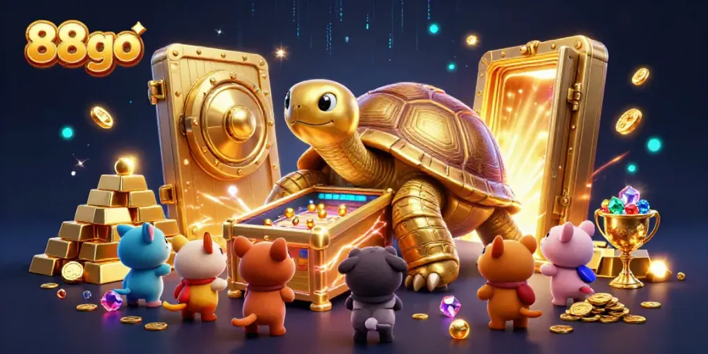 Engage with exciting games at 88go, featuring vibrant visuals and dynamic casino elements.
