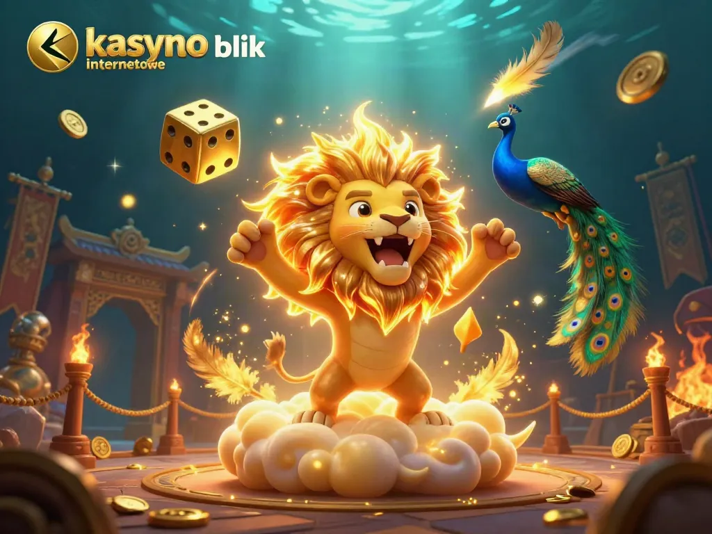 Engaging scene of kasyno internetowe blik featuring vibrant characters and dynamic casino elements.