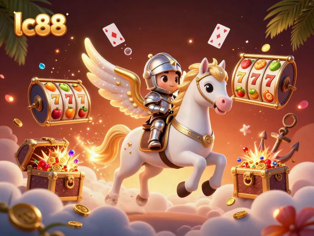 Engage with lc88's thrilling slots in a vibrant cosmic casino adventure
