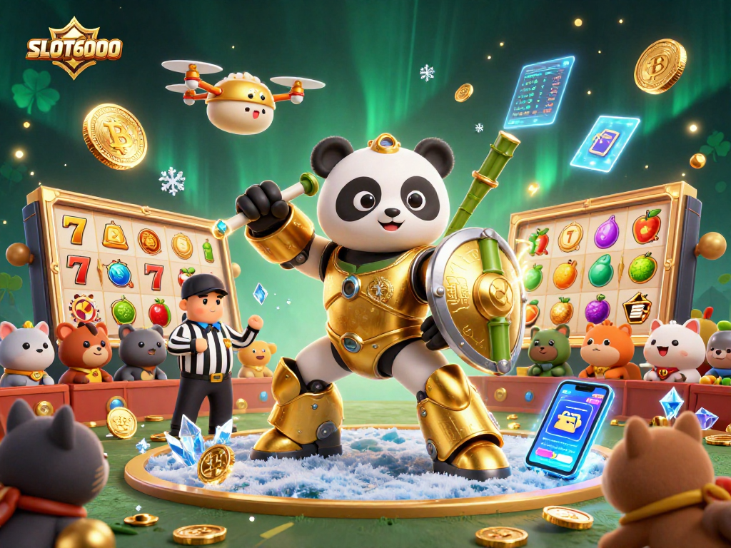 Experience thrilling wins with SLOT6000's exciting slot games featuring vibrant characters and rich casino elements.