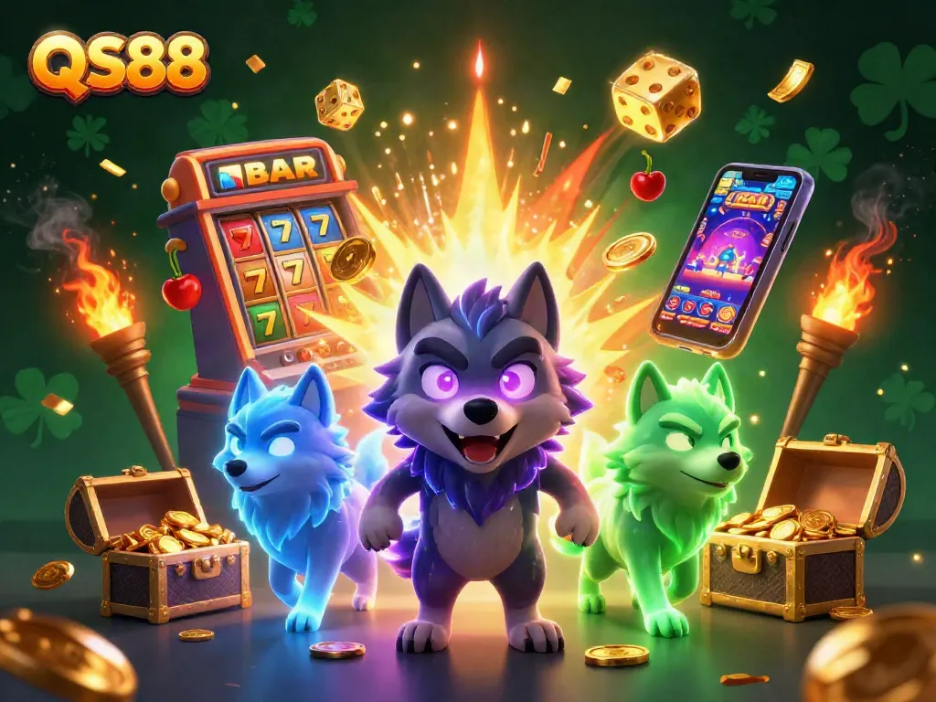Experience thrilling gameplay at QS88 with captivating slot machines and enchanting elements.