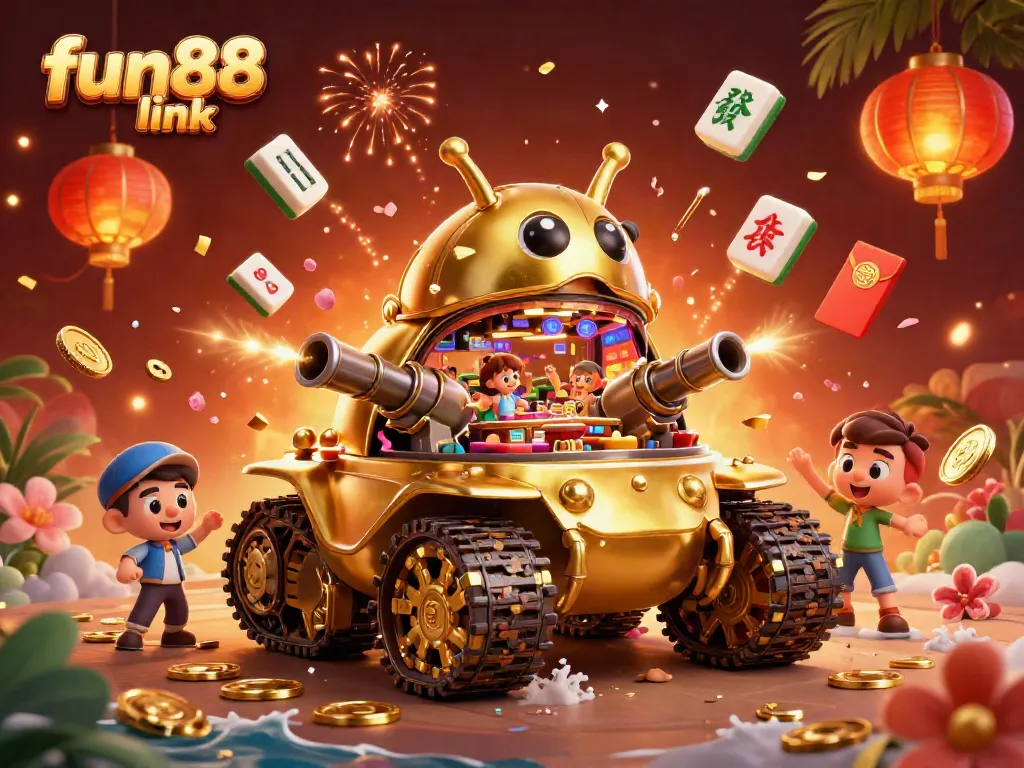 Experience excitement in the fun88 link casino, featuring dynamic gaming elements and vibrant visuals.
