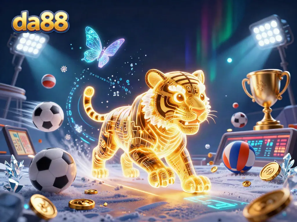 Experience thrilling gameplay at da88 with dynamic sports elements in a vibrant casino setting.