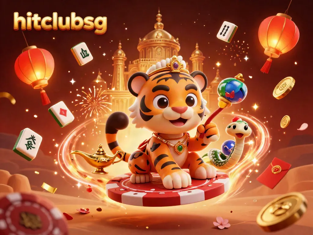 Engage with hitclubsg's thrilling casino experience featuring vibrant characters in a magical setting.