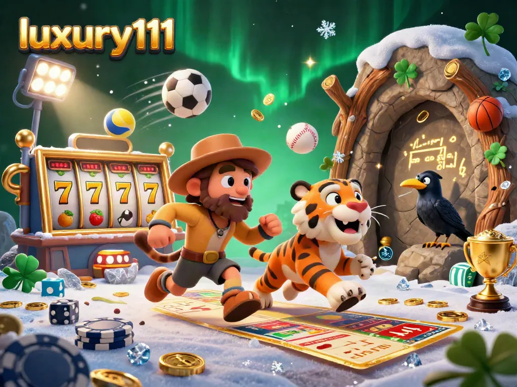 Experience luxury111 and its thrilling slot games with vibrant 3D scenes filled with casino action.