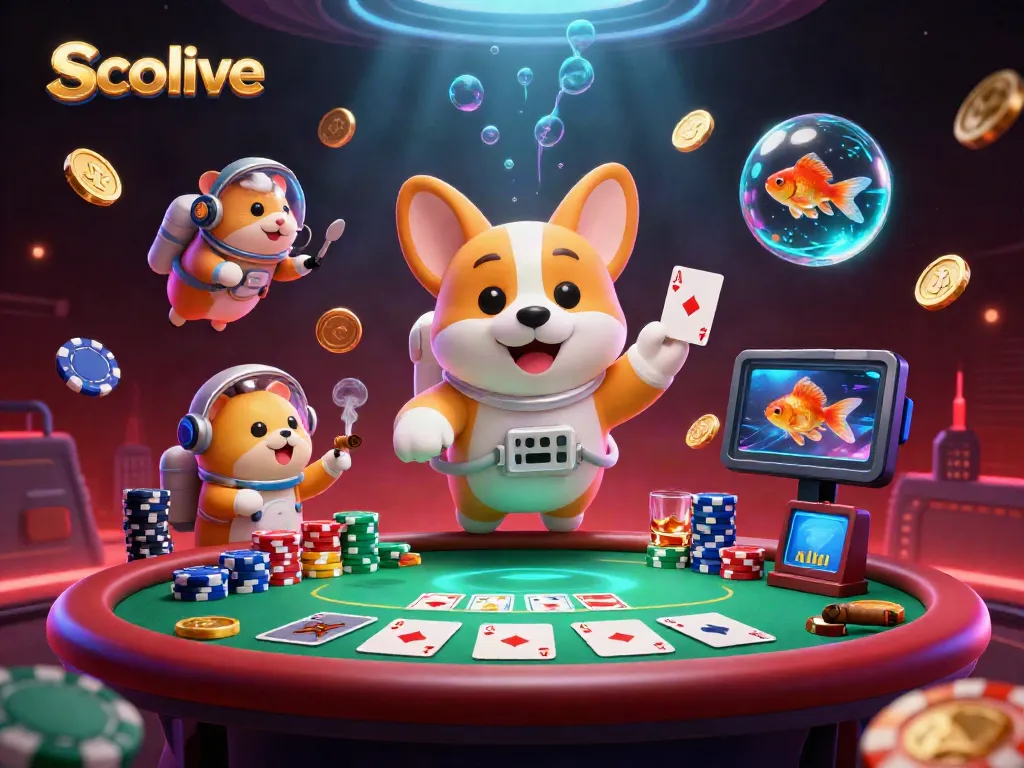 Experience thrilling socolive betting action in a vibrant casino scene with animated characters.