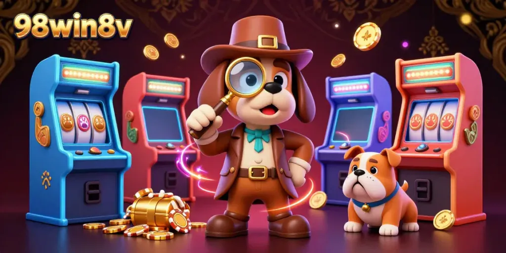Uncovering clues with 98win8v in a vibrant casino landscape.