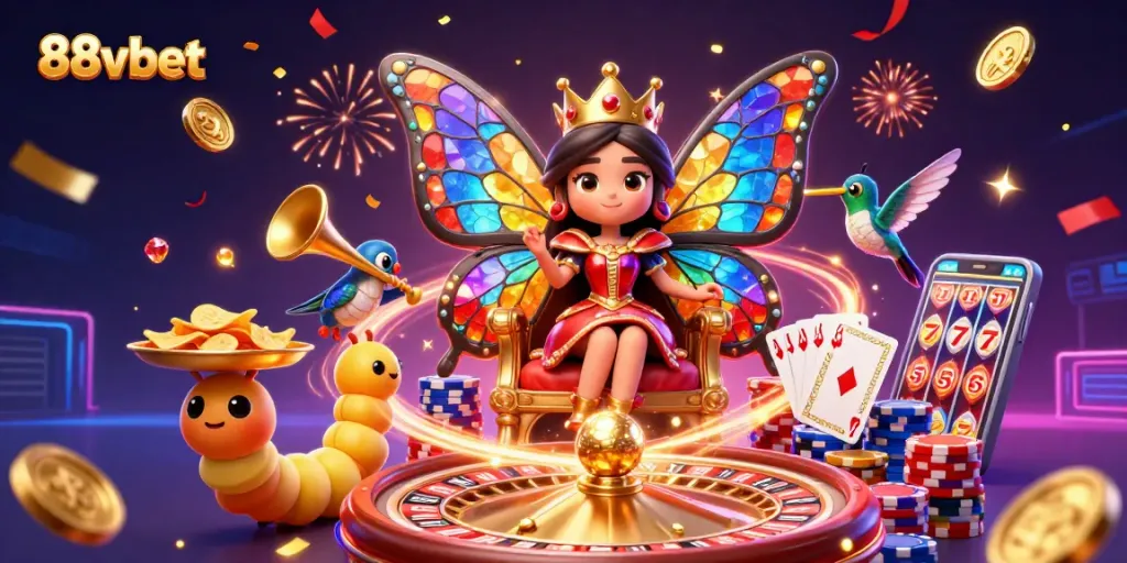 Engage with 88vbet's vibrant casino scene featuring rich visuals and dynamic gaming elements.
