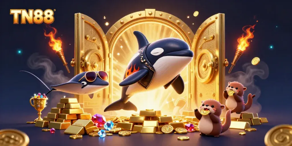 Experience the excitement of TN88 online casino with thrilling characters and dazzling treasures.